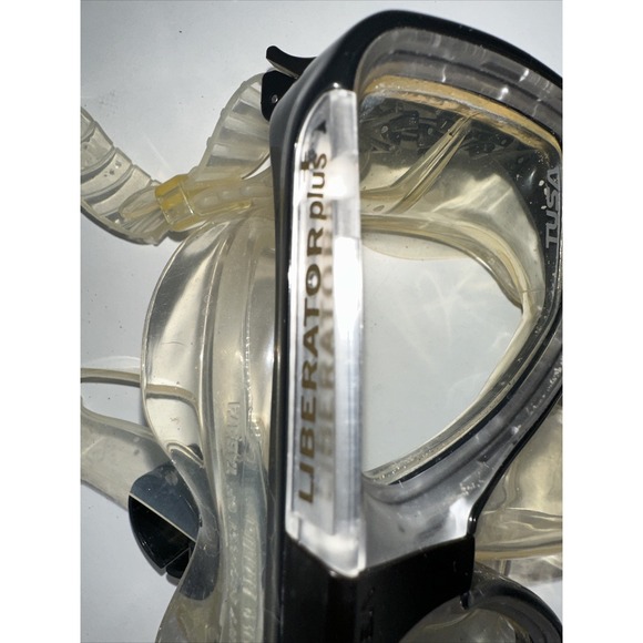 TUSA Liberator Plus Mask TM-5700Q-T Adjustable Dive Scuba Snorkel Goggles‎ Clear - Picture 3 of 7
